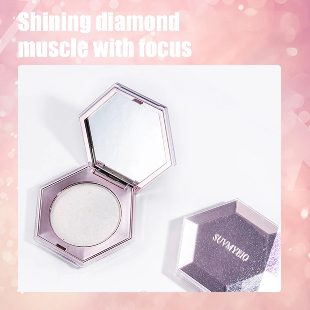 1/3/5PCS Highlight Pressed Powder High Durability Pearlescent Highlight Disc Health & Beauty Long Lasting Shine Bri