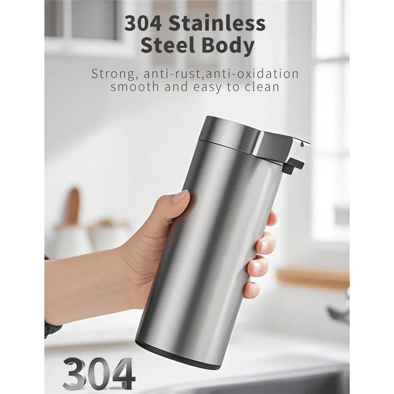 

ABVG-для нержавеющей стали 304, умный электрический дозатор мыла для мытья тела, умный электрический дозатор мыла для мытья тела