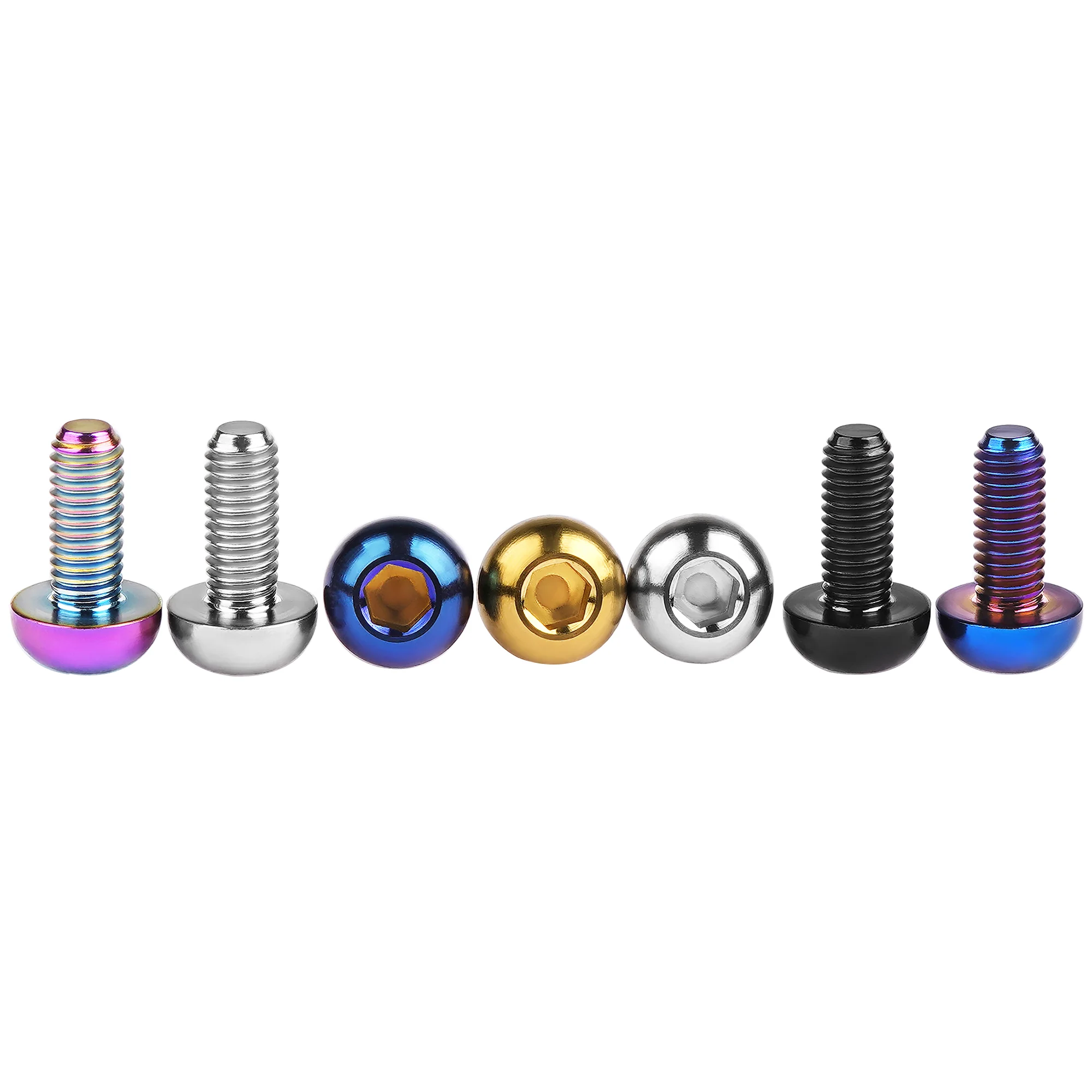 AliExpress Tgou Titanium Bolt M5x12mm Bottle Cages Titanium Screws Non-Standard Pitch 0.8mm for Bicycle 8pcs