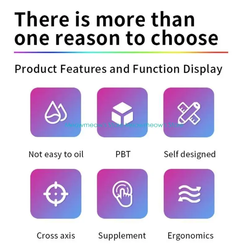 W91A Ergonomic XDA /OEM Keycaps Korean Keycaps for 61 64 68 75 98 104 108 Keyboard Enthusiasts Keycaps for Improve Typing