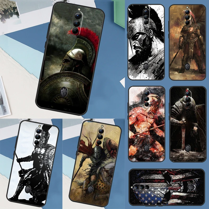 Spartan Warrior Soldier Case For ZTE Nubia Red Magic 8 Pro Plus Redmagic 7S 7 Pro 6S 6 Pro 6R 5G 5S Cover Coque