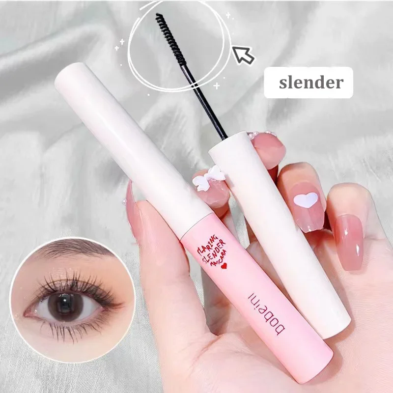 Ultra-fine Small Brush Head Mascara Lengthening Black 3D Lash Eyelash Extension Eye Lashes Long-wearing Black Mascara