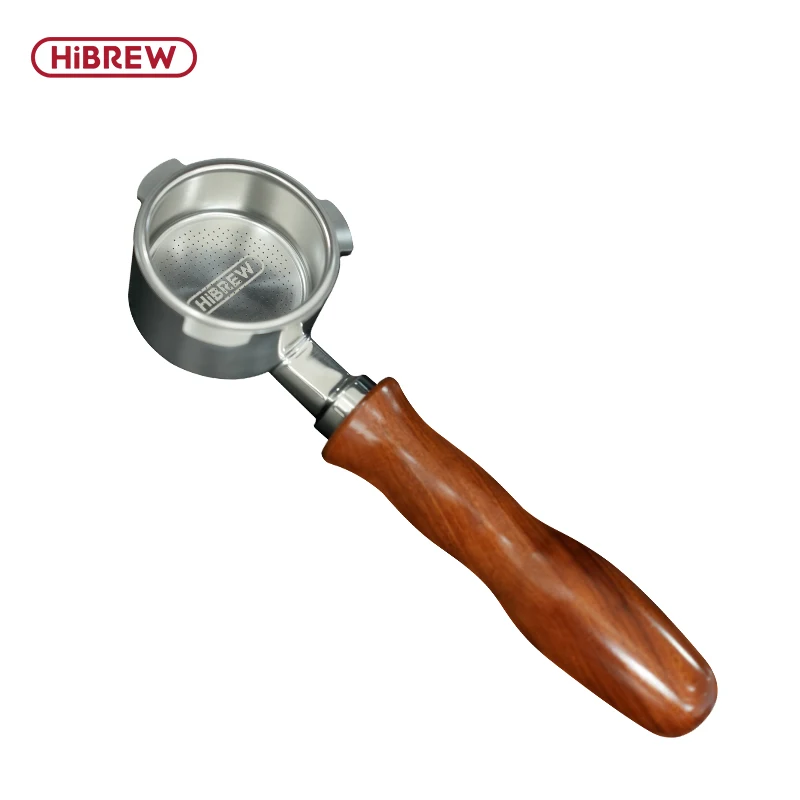 hibrew-51mm-professional-bottomless-portafilter-304-stainless-steel-wooden-handle-with-filter-basket
