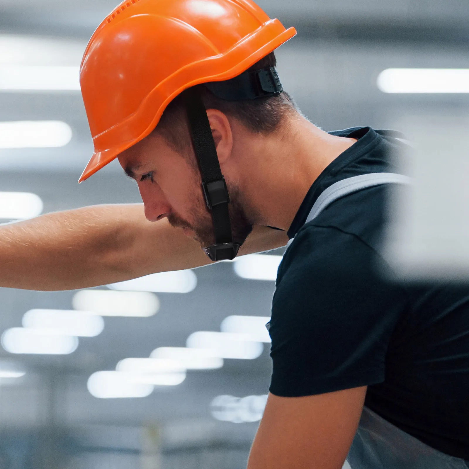 Safety Chin Strap for Hard Hat Adjustable Universal Chin Strap Professional Construction Site Accessory Supply view 4