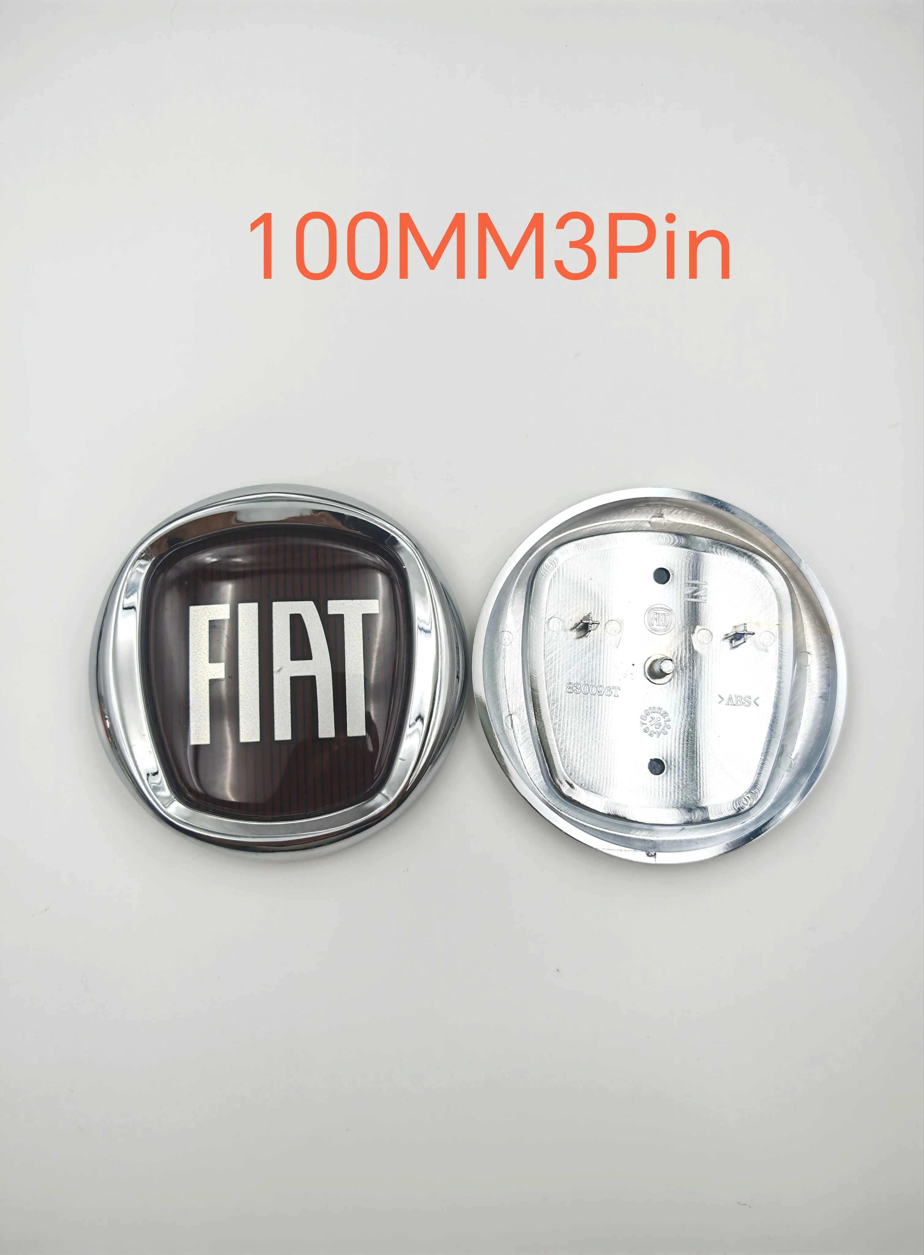 شعار ABS لملحقات غطاء السيارة FIAT المتوافقة مع Doblo Tipo Panda Ducato Fiorino Grande Punto 500X 500 Freemont Stilo