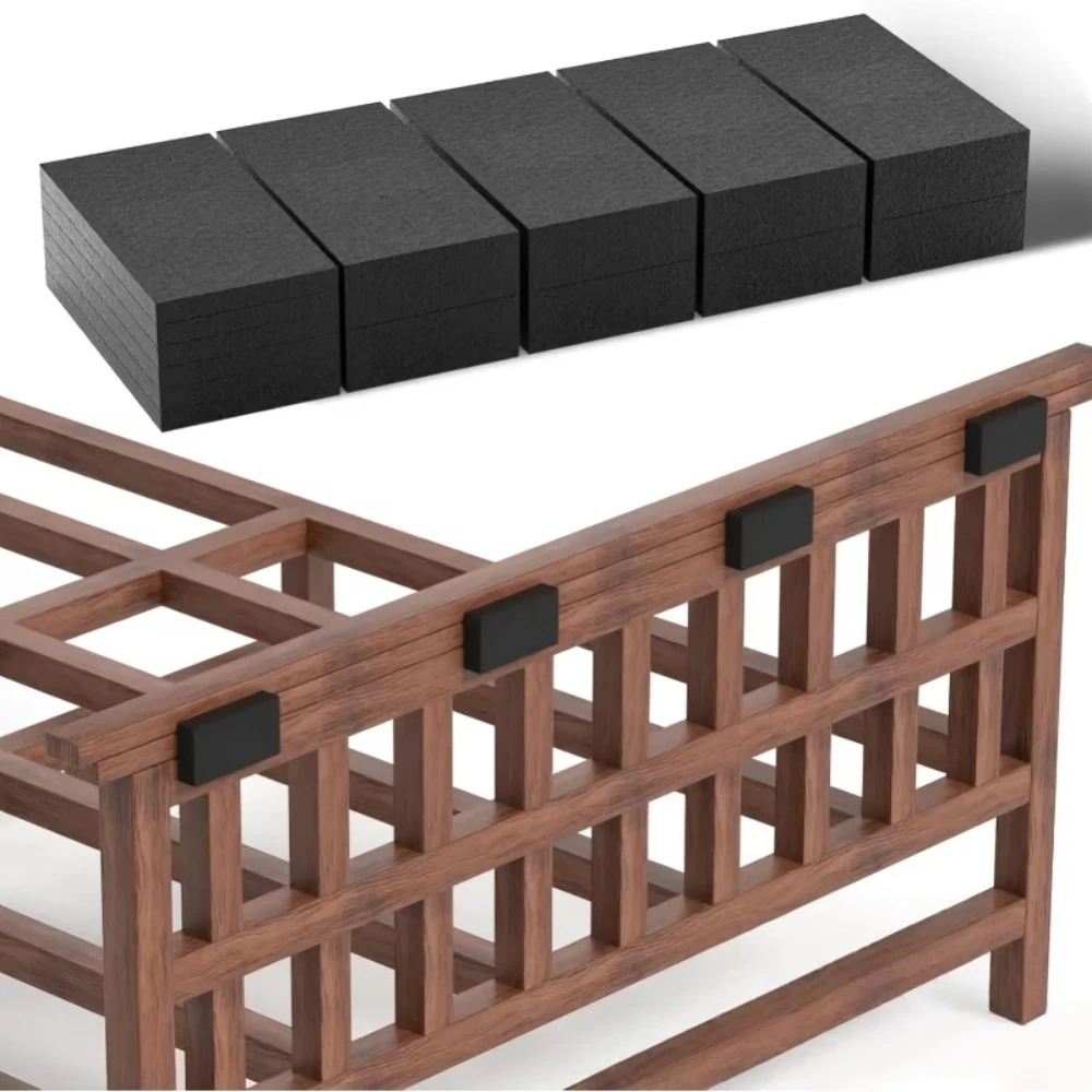 10 Stück Selbstklebende Anti-Vibrations-Pads Möbel-Wandschutz Rutschfeste Matte Schaumstoff-Möbelpolster Sofa Geräuschreduzierung