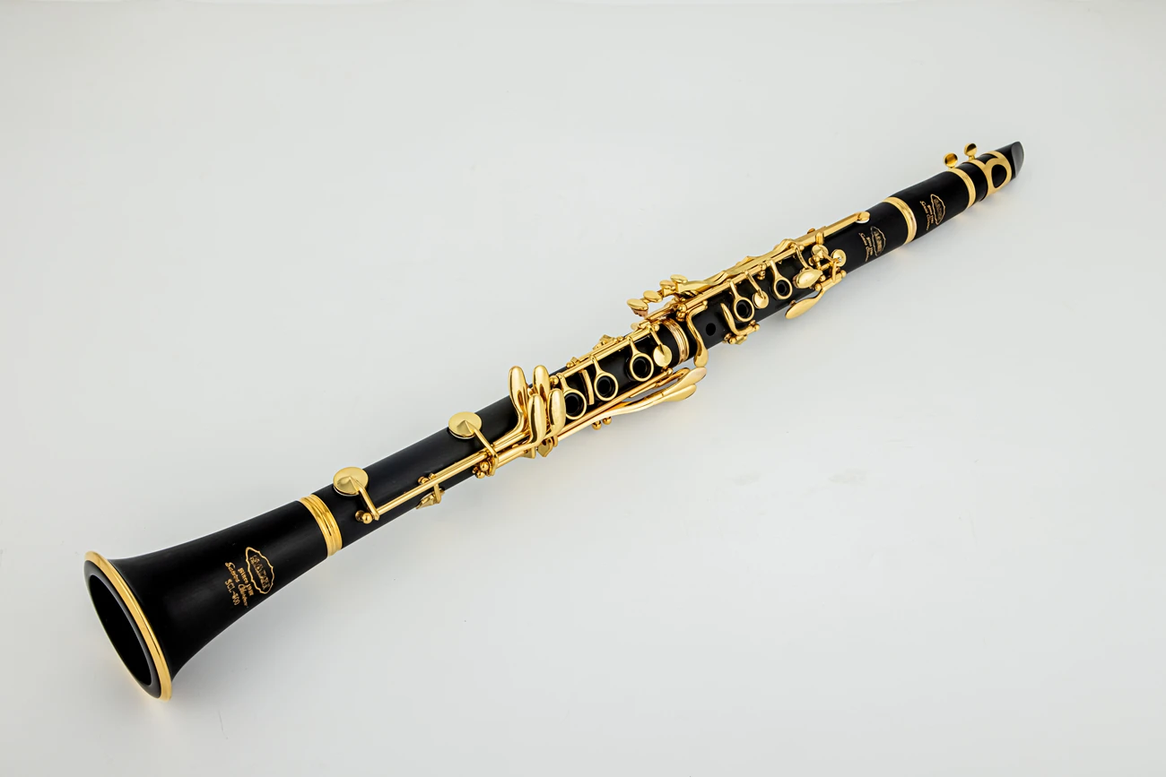 SADSN SCL-500 الكلارينيت Bb لحن الباكليت الخشب الذهب مفاتيح أداة النفخ الخشبية المهنية مع ملحقات الحقيبة #3