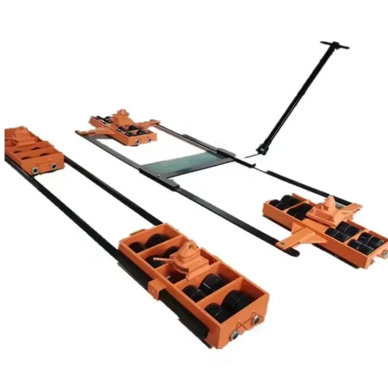 Stainless steel international standards organization container skates trolley wheels