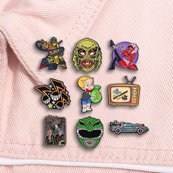 Creative Cartoon Character Enamel Pins Custom Cartoon Japanese Anime Badge Brooches Lapel Badges Jewelry Gifts