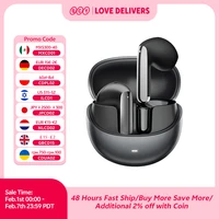 QCY-auriculares inalámbricos con Bluetooth 5,3, dispositivo de Audio de alta resolución, LDAC, 6 micrófonos, AI, HD, conexión multipunto, AilyBuds Pro + ANC, HT10