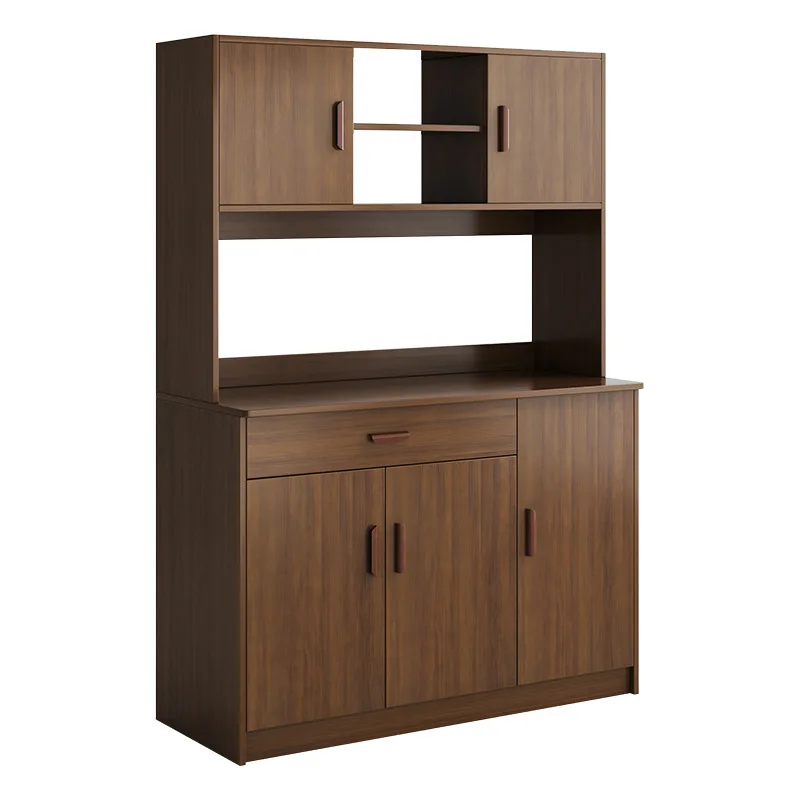 

Dining side cabinet integrated modern simple tea cabinet light luxury water bar counter living room wall storage
