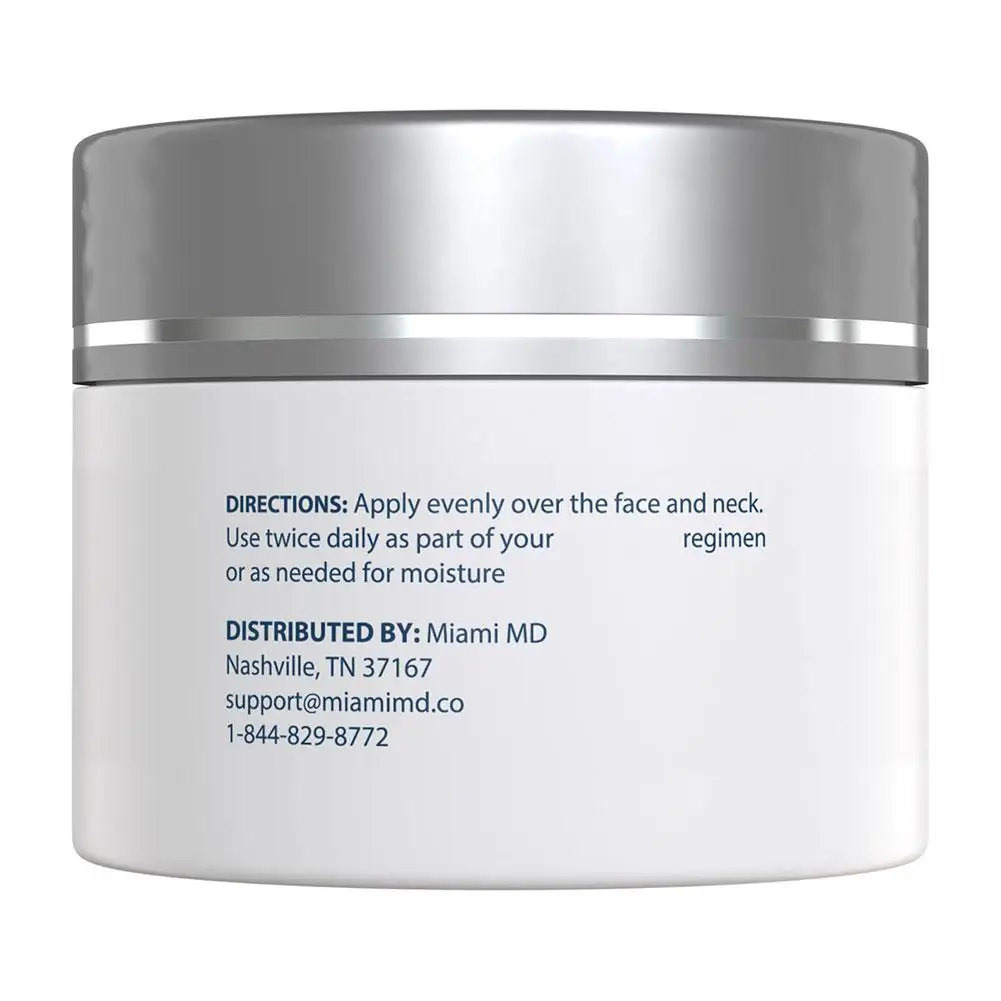 Miami MD Advanced Crepe Fix - كريم شد مضاد للشيخوخة يقلل من الخطوط الدقيقة يوفر ترطيب طويل الأمد للوجه والرقبة #3