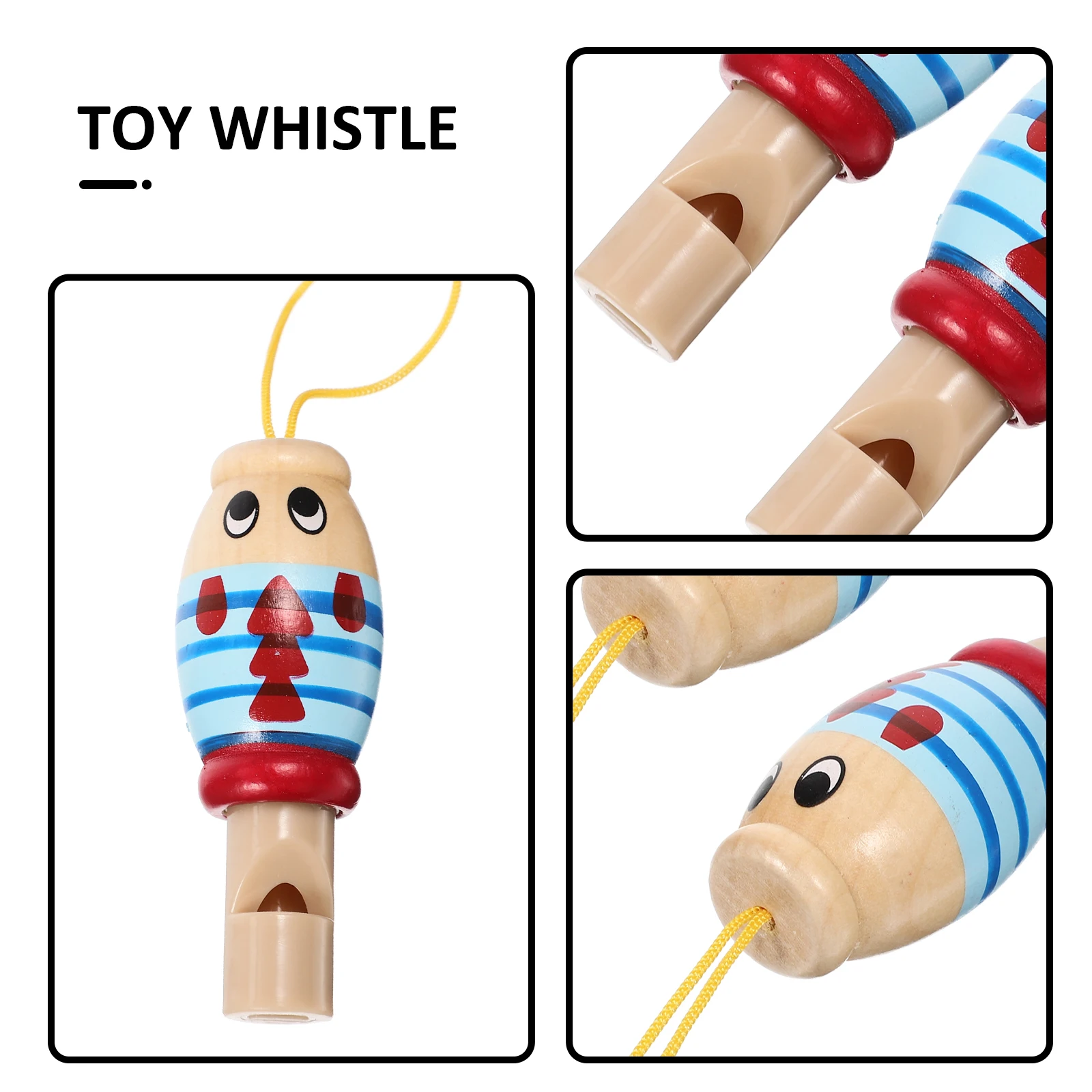 

2 Pcs Wooden Music Instruments for Kids Childrens Musical Attention Training Toys Sports