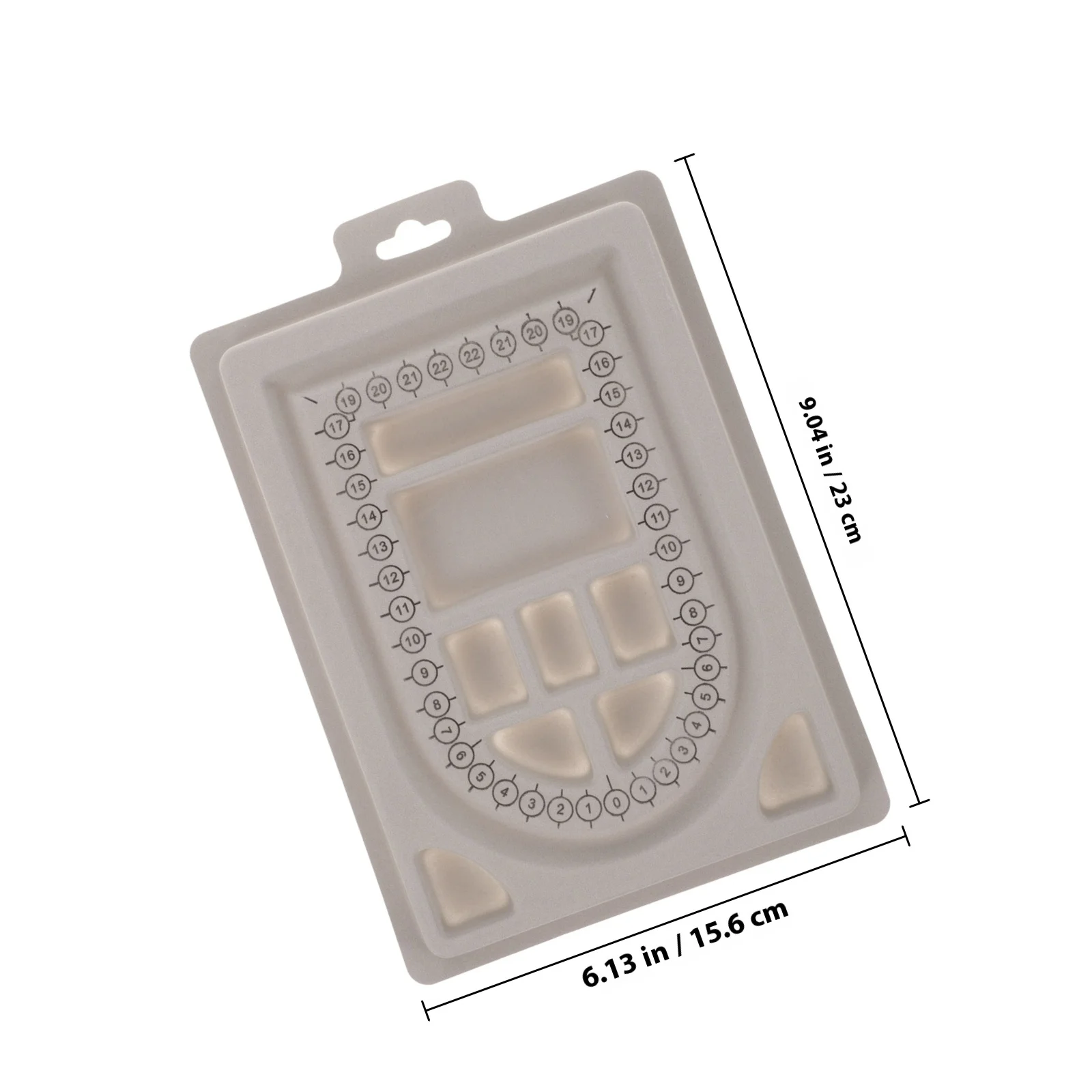 Bead Design Board Jewelry Making Supplies Organizer Groove Design Prevents Beads Rolling Easy Carry Craft Lovers Gift