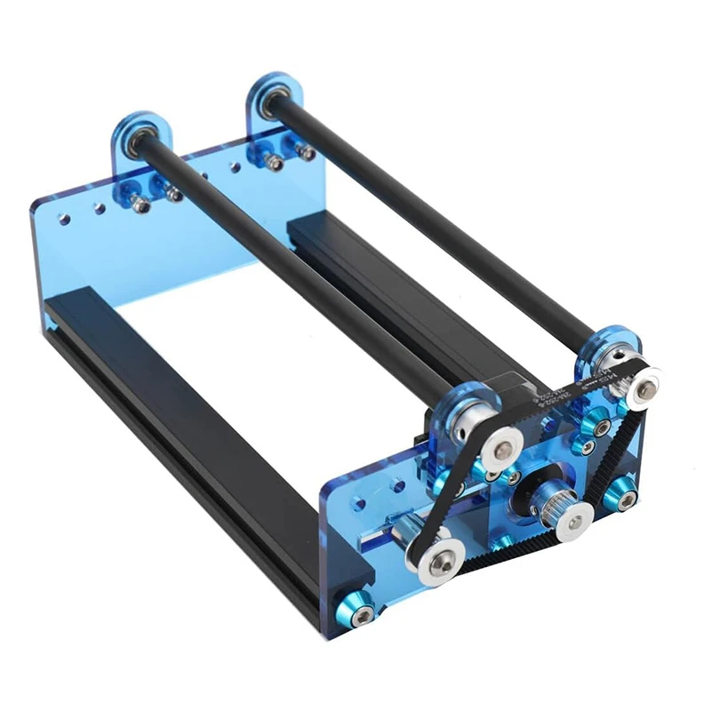 Laser Engraving Roller for Cylindrical Objects with 360° Rotating Engraving 3D Printer Y-axis Rotary for Engraving