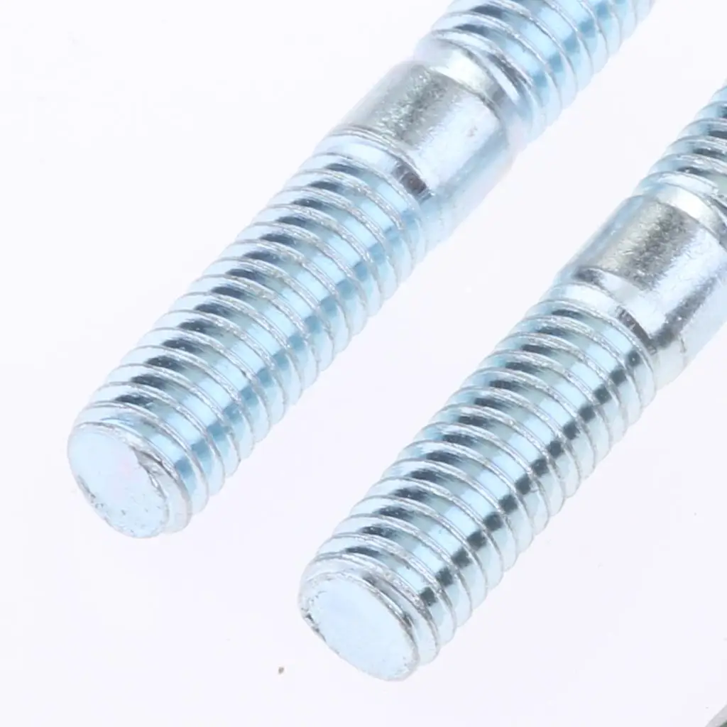 Pit Dirt Bike Exhaust Manifold Stud Bolt Cap Nuts Set Metal for Motorcycle Exhaust Systems