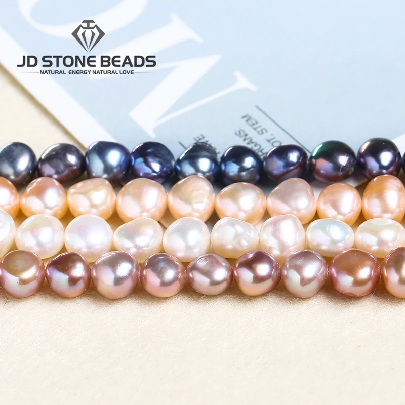 

5А качественный натуральный белый пресноводный жемчуг, бусина, плоская круглая свободная прокладка для изготовления ювелирных изделий, ожерелье, браслет, аксессуары 15 дюймов