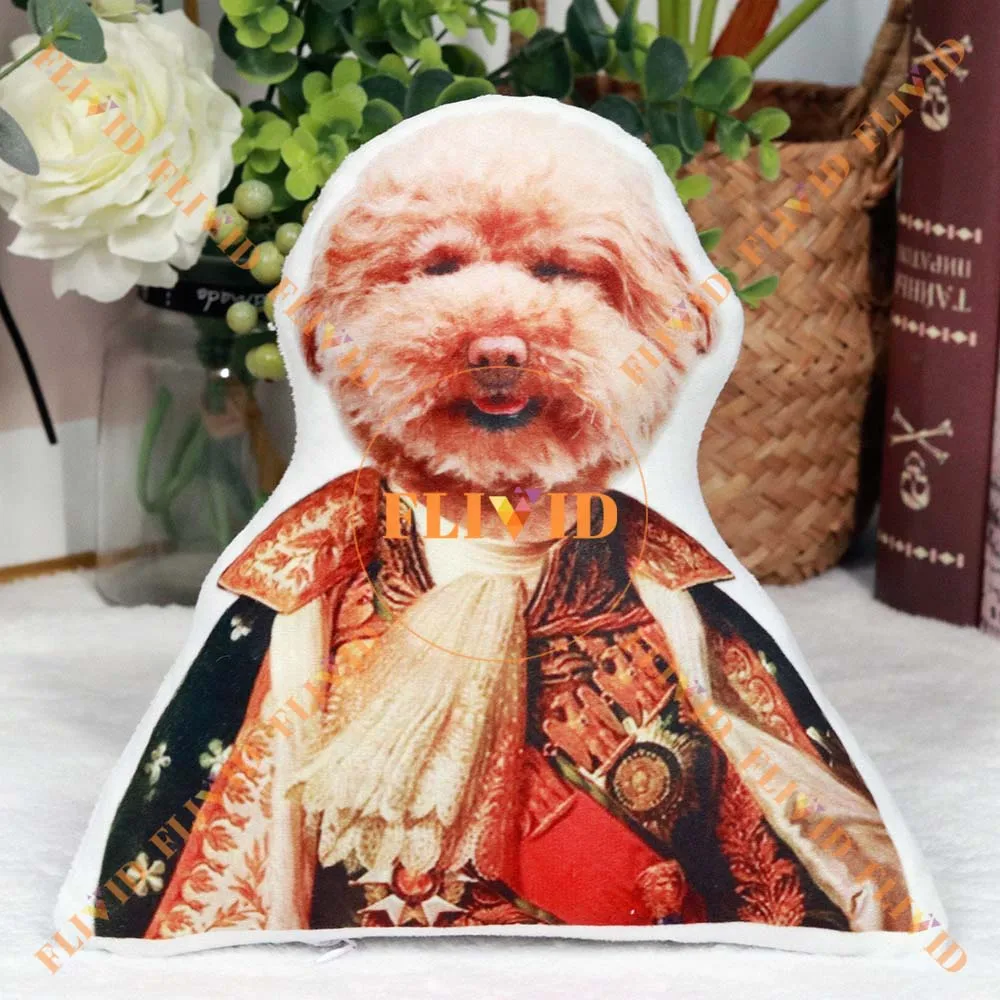 

Custom 3D Dog Portrait Pillow,Customized Vintage Cat Photo Pillow,Personalized Pet Pillow,Pet Loss Memorial Gift,Pet Lover Gift