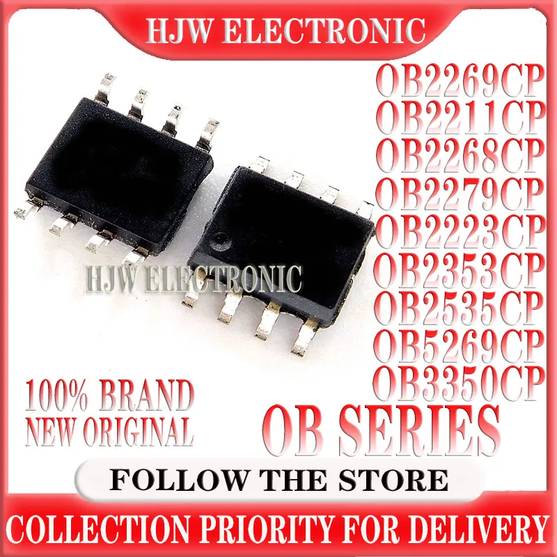 10pcs Ob2269cp Ob2211cp Sop-8 Ob2268cp Ob2279cp Ob2223cp Sop Ob2353cp Ob2535cp Ob5269cp Ob3350cp New