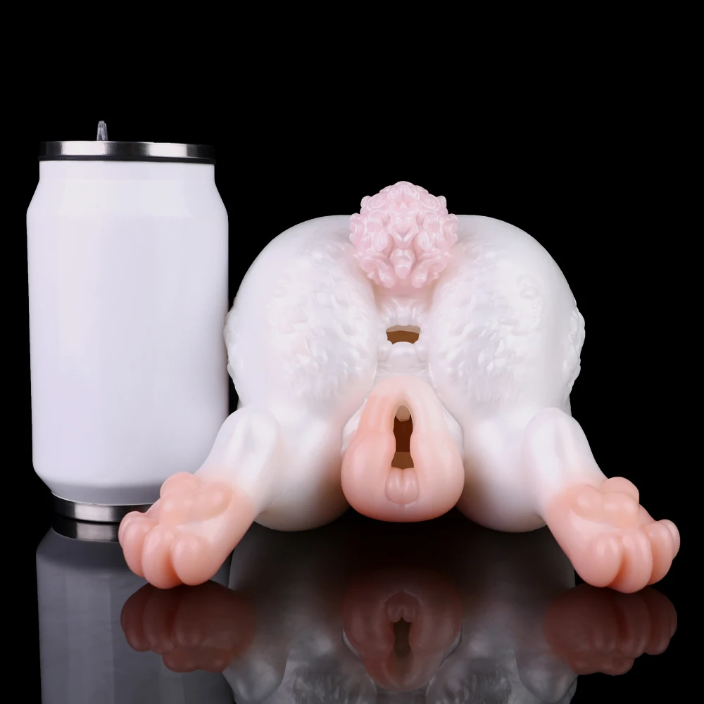 ORALSX الأبيض أرنب كس ذكر الاستمناء الحيوان الحمار الكبير Onahole جيب كس الضارب الجنس لعب للرجال الكبار الاستمناء #5