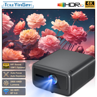 Touyinger Q12W PRO Full HD 1080P Projector 4K 2800 ANSI Android 12 Cinema Beam Projector for Home Education Conference Video