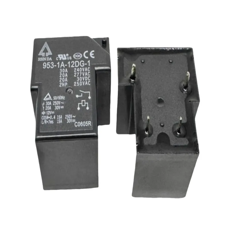 

953-1A-12DG-1 12VDC 953-1A-24DG-1 24VDC 4-контактное силовое реле 30А