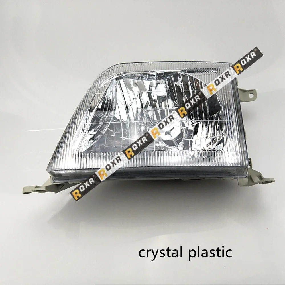 Car Headlight Half Assembly for Toyota Land Cruiser Prado 3400 LC90 2700 LC95 1996-2002 Glass Plastic Cover Car Accessories