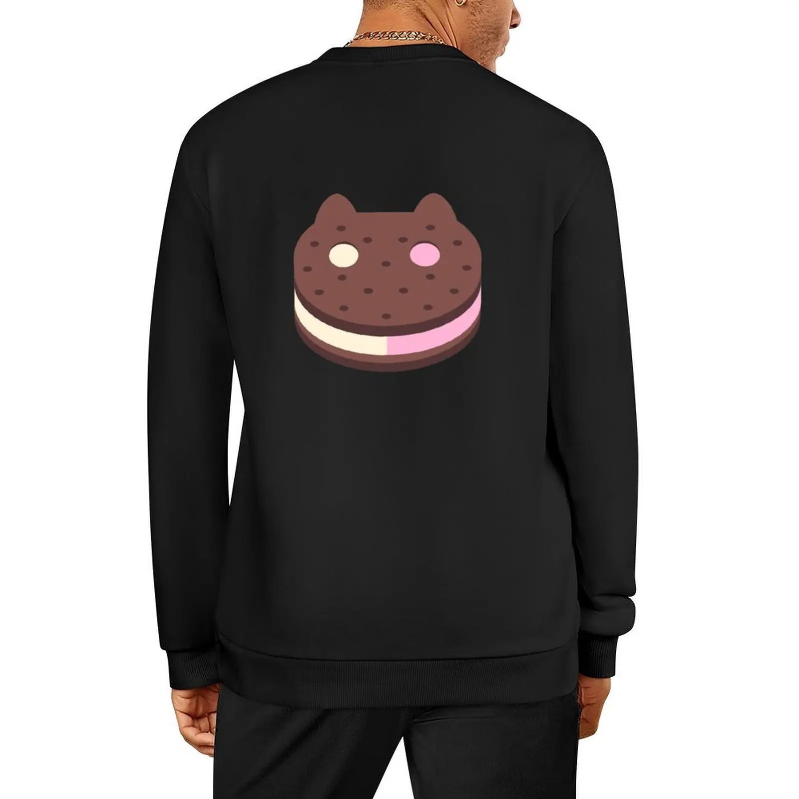 

Cookie Cat Pullover mens clothes men's clothing korean autumn clothes male clothes men's sweatshirts