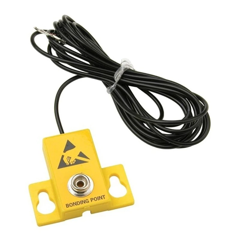 For 231405 Grounding Bracket, 10mm Snap, 1Mohm Resistor, 2m Ring Terminal Wire