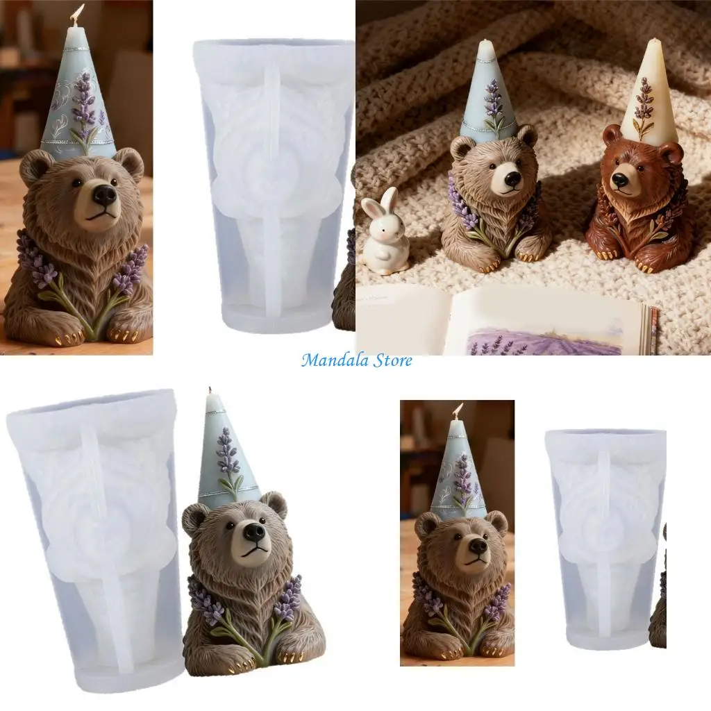 

U2JC Silicone Mould Balloon Bear For DIY And Kids Activity