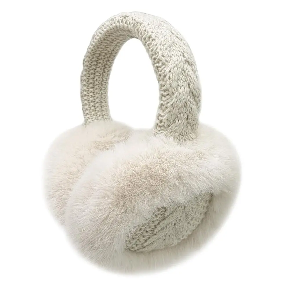 Gifts Soft Foldable Earmuffs Windproof Behind-the-Head Ear Warmers Warm Fleece Ear Covers Winter Accessories