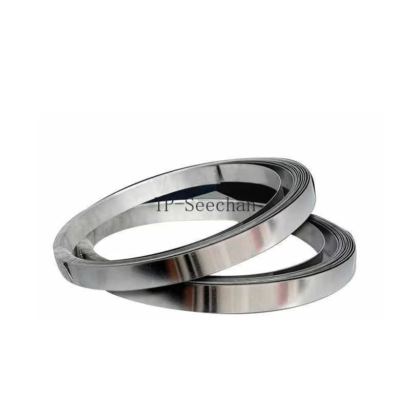 5Meter High Elasticity 301 Stainless Steel Strip Width 5/10/15/20~30mm Thick 0.1~1mm Spring Stainless Steel Foil Strip CNC Metal