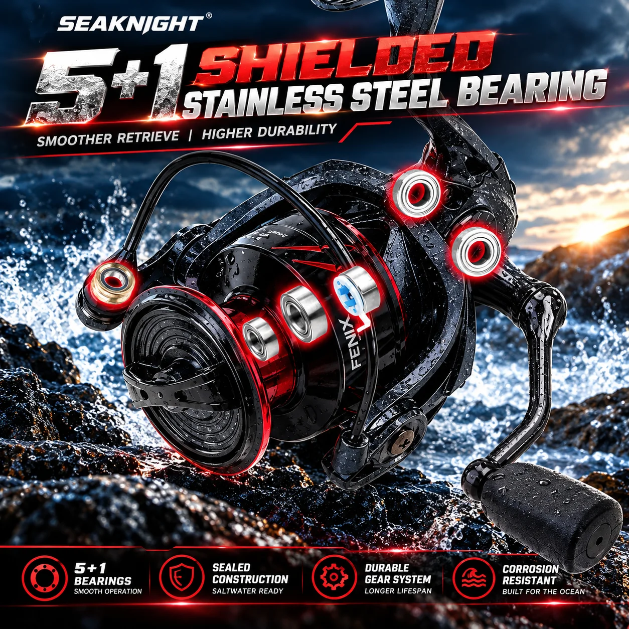 Mulinello da pesca SeaKnight S - Kastking Reel Zephyr recensione e prezzo