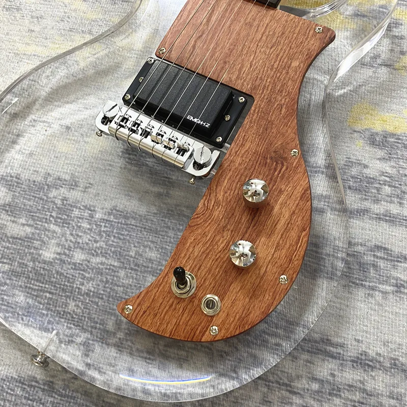 جيتار كهربائي Vicers 6strings EMG، رقبة من خشب القيقب، جسم أكريليك، جيتار أداء مناسب للمبتدئين والمحترفين