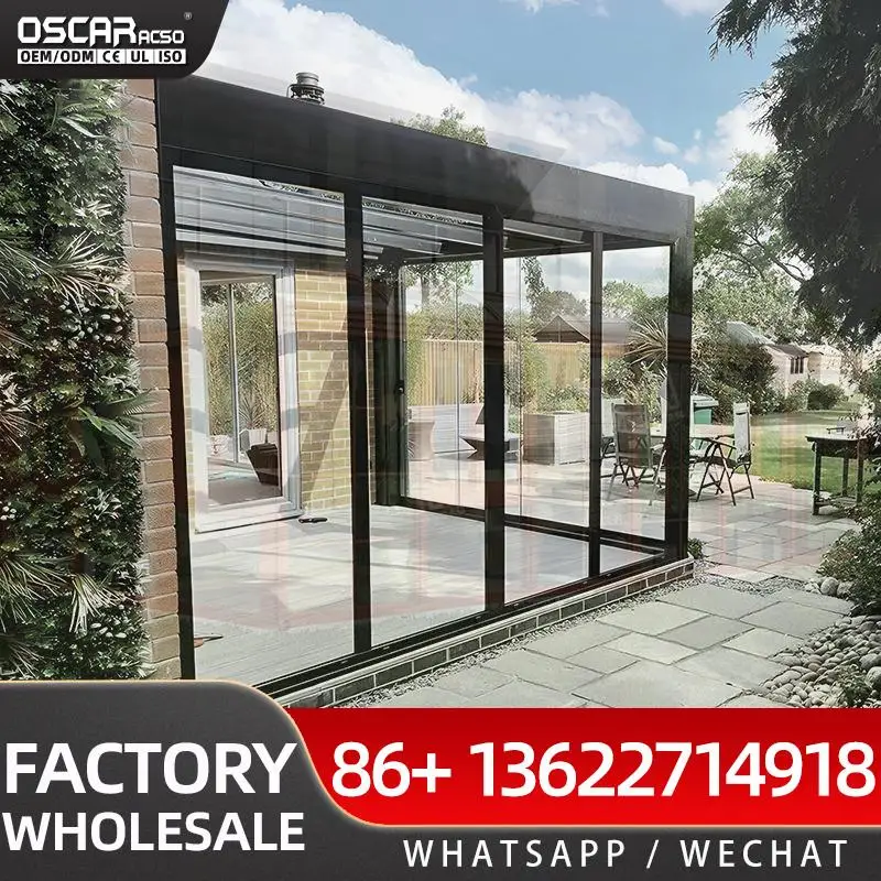 Modern Outdoor Glass Room & Container House Factory Direct Supply Ideal for Hotel Sunroom & Conservatory in Global Markets sunro
