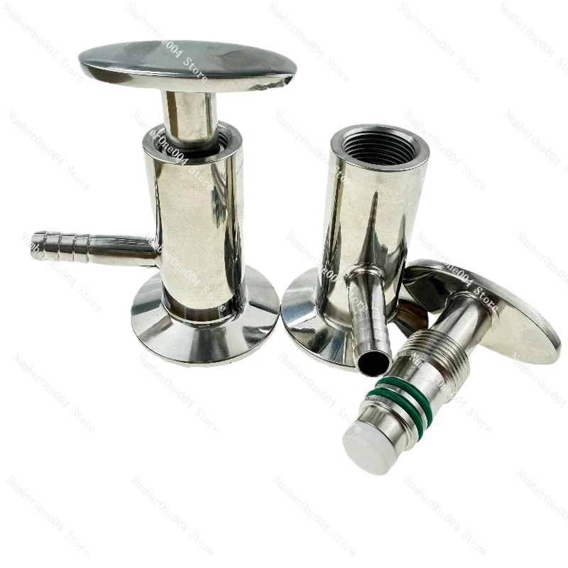 

Applicable To 304/316L sampling valve water treatment sampling valve heavy-duty PTFE seal 1/2 * chuck 50.5