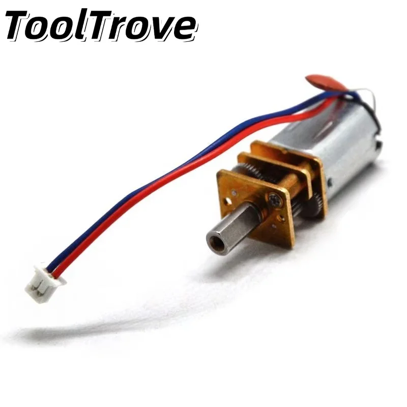 

Мотор-редуктор N20 — D-валь 4 мм с резьбовым отверстием, 3–12 В, цельнометаллические шестерни, обратное вращение, конденсатор с шумоподавлением