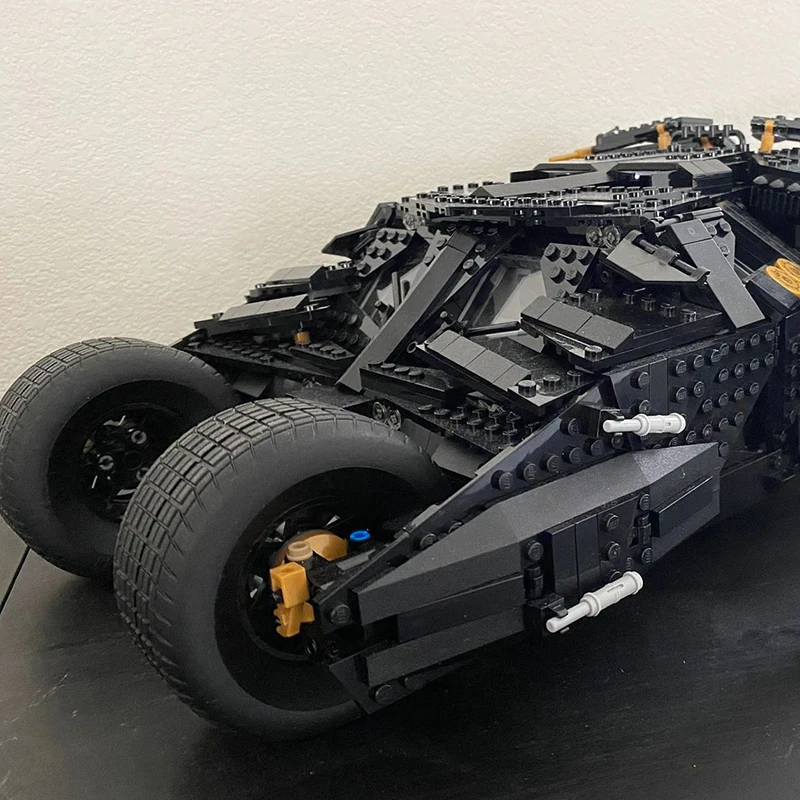 1869 قطعة لعبة الفيلم MOC Hero 1989 Batmobile نموذج اللبنات التكنولوجيا الفائقة عربة الطوب اللعب هدايا عيد ميلاد للأطفال الأولاد