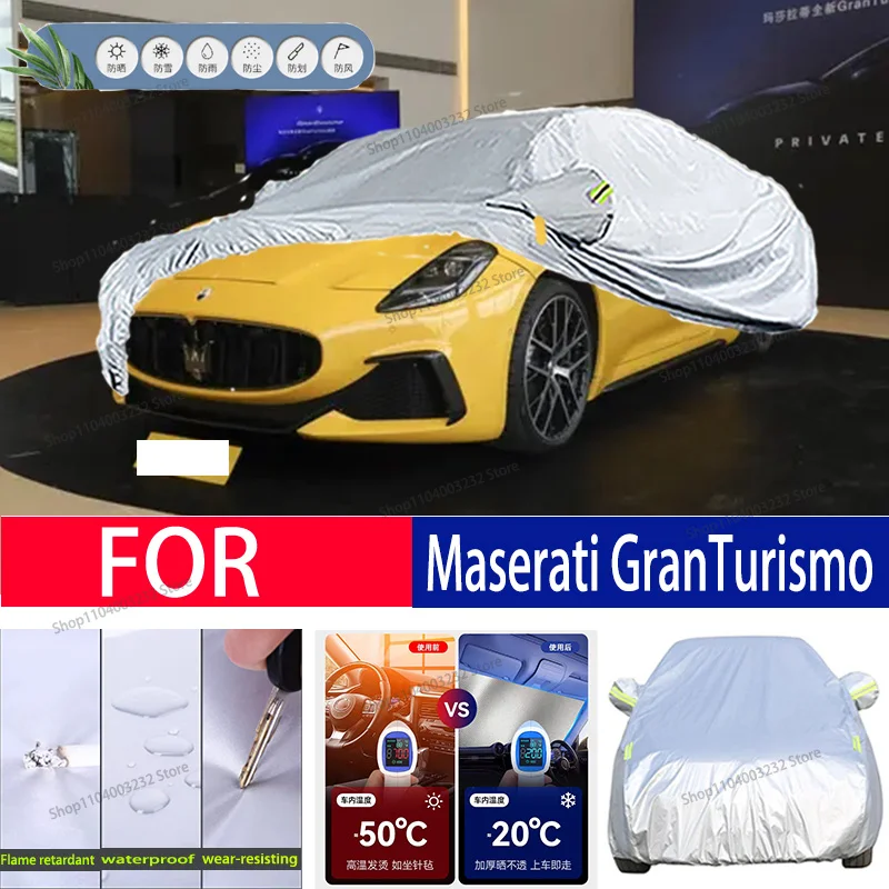 

For Maserati Gran Turismo Car clothing sun protection snow prevention antifreeze car protective cover auto cover