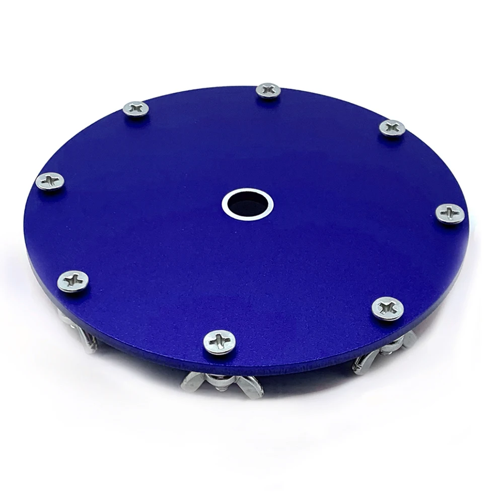 

Compact aluminum grounding grid plate for PAC12 JPC12 portable shortwave antenna 11cm outer diameter 3mm thick