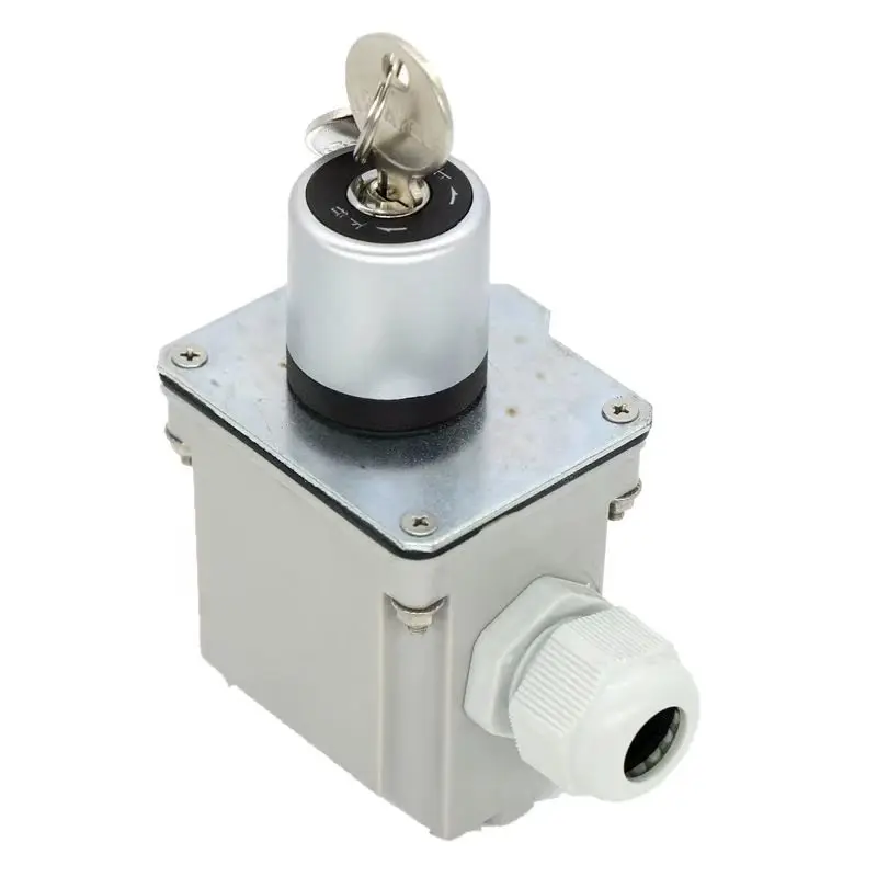 Escalator Safety Lock for Schindler 9500/9300, Power Lock Key Emergency Stop Switch Box