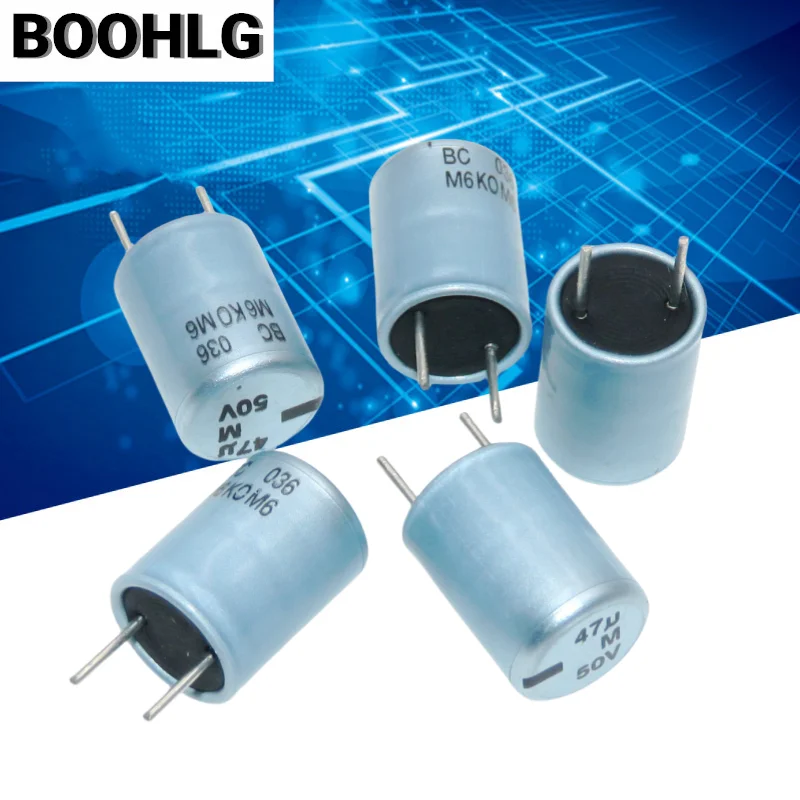 

5PCS MAL203638479E3 50V 47UF VISHAY Audio Blue Capacitor 63V 47UF 036