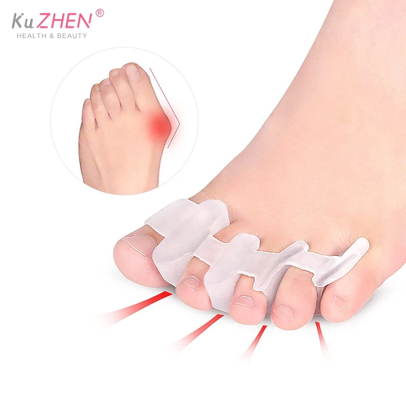 Fingers Feet Haluksy Toe Spreader Bunion Corrector Toe Separator Hallux Valgus Corrector Bunions Finger Separator Toe Corrector