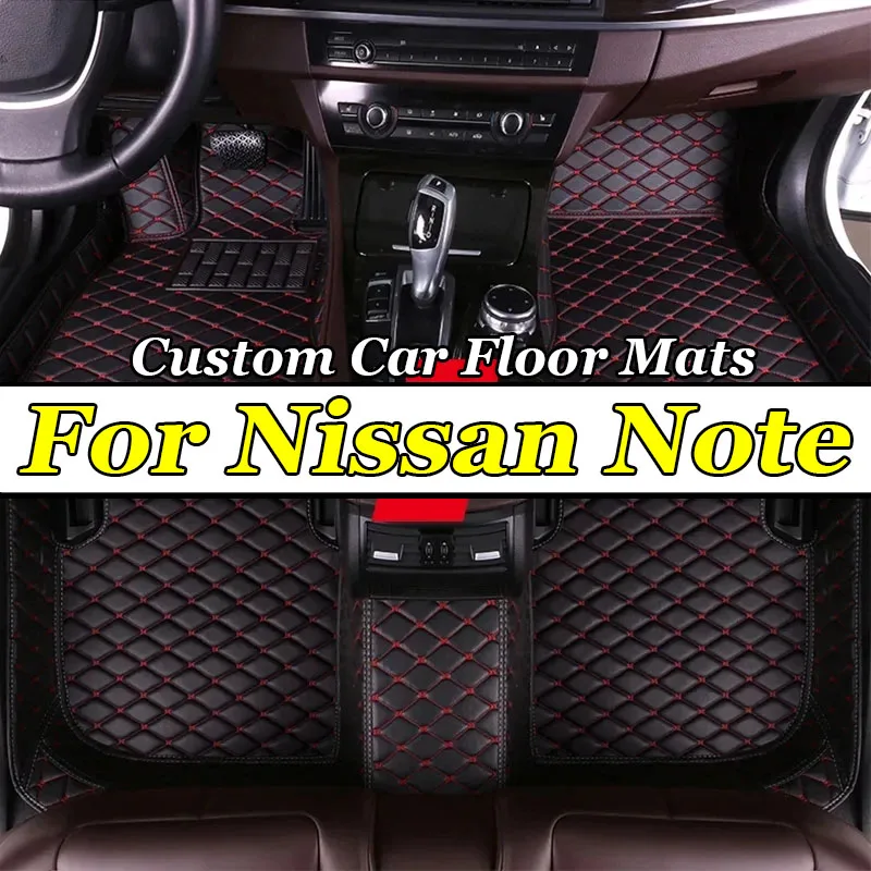 Car Floor Mats For Nissan Note e-Power E13 2WD 4WD 2021~2023 Waterproof Floor Mats Accesorios Para Auto Car Accessories Interior