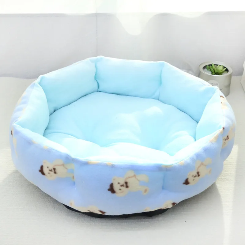 Pet litter Cats and dogs home supplies warm short plush dog litter can be washed four seasons general litter kitten litter