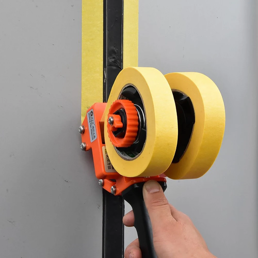 Double-Sided Painter's Tape Applicator - Masking Tape Dispenser Gap Marking, Sealing, And Caulking Tool FMS-01
