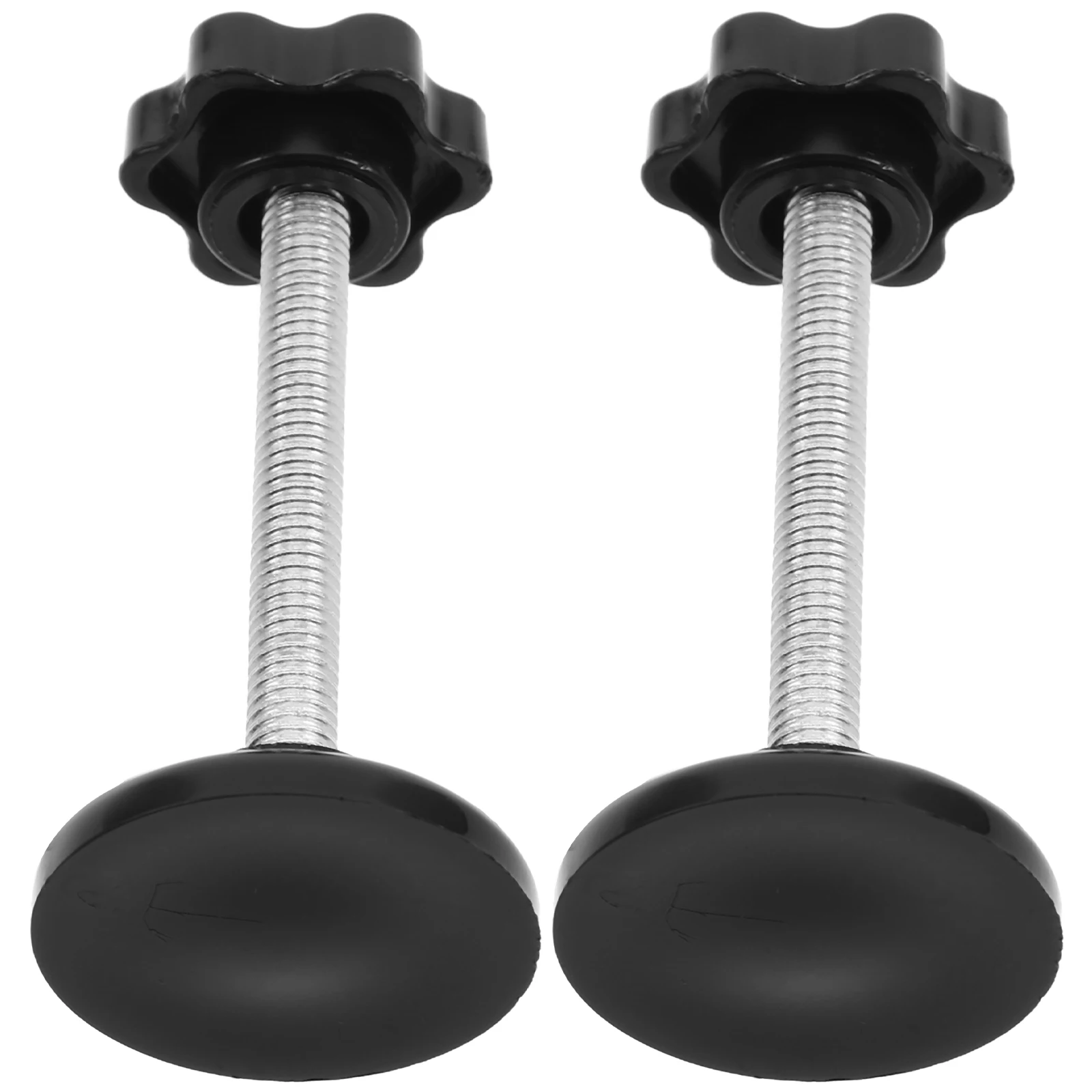 

2pcs Walker Replacement Parts Mobility Nuts Clamps Carbon Steel Galvanized Revolving Handle Wheelchair Compatibility Durability