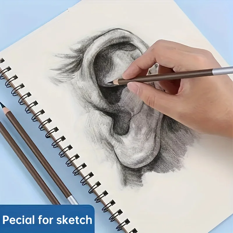 10 قطعة 30 صفحة لوحة رسم عالية الجودة مستطيلة كتاب رسم 16 مفتوحة بدوره المتابعة لفائف كتاب A6 كتاب صور طالب بسيط