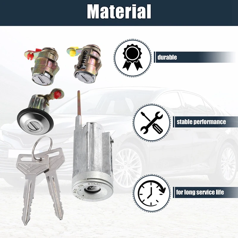 

Ignition Switch Lock Cylinder With Key 69005-12740 For Toyota Corolla