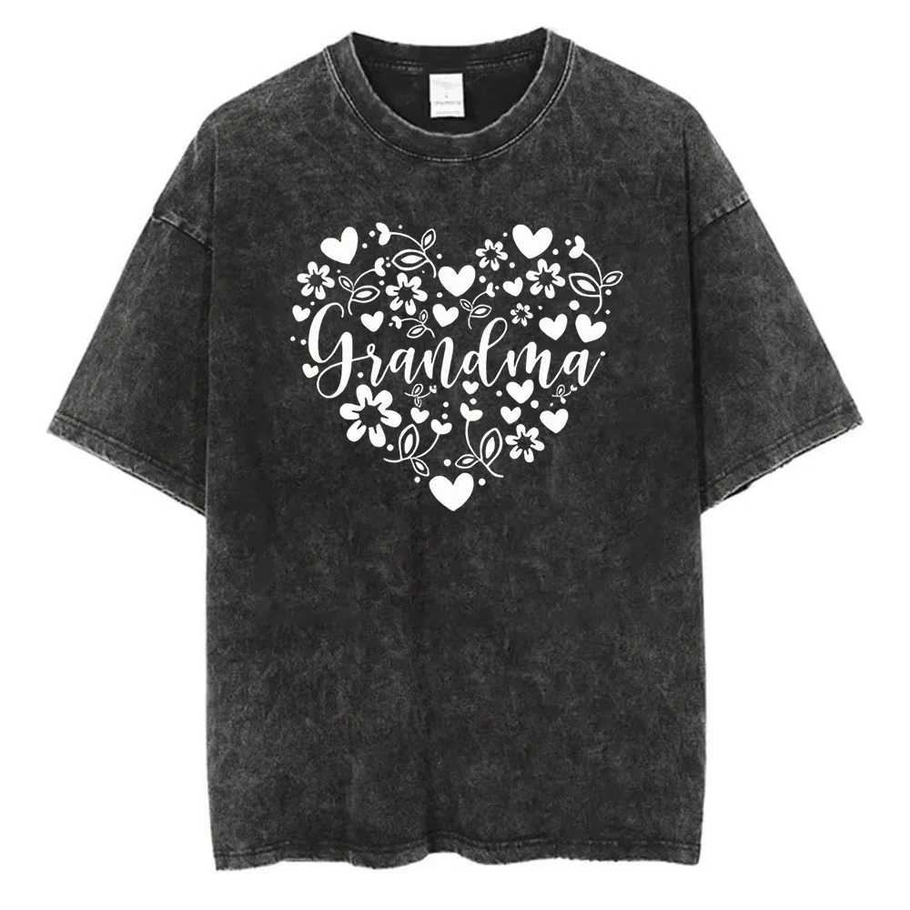Casual Stylish Mom Son Squad T Shirt, Women Vintage Wash Short Sleeve Tops, Trendy Heart Arrow Graphic Tee for Mother's Day Gift